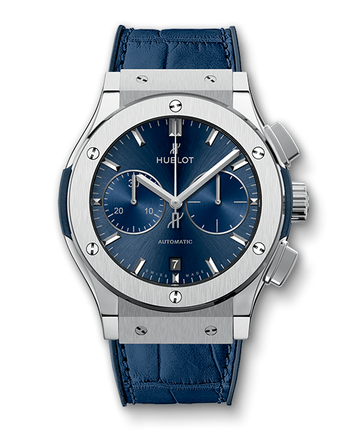 HUBLOT – FUSION BLUE CHRONOGRAPH TITANIUM