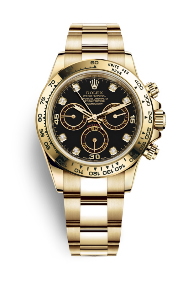 ROLEX - COSMOGRAPH DAYTONA WHIT DIAMONDS DIAL-116508