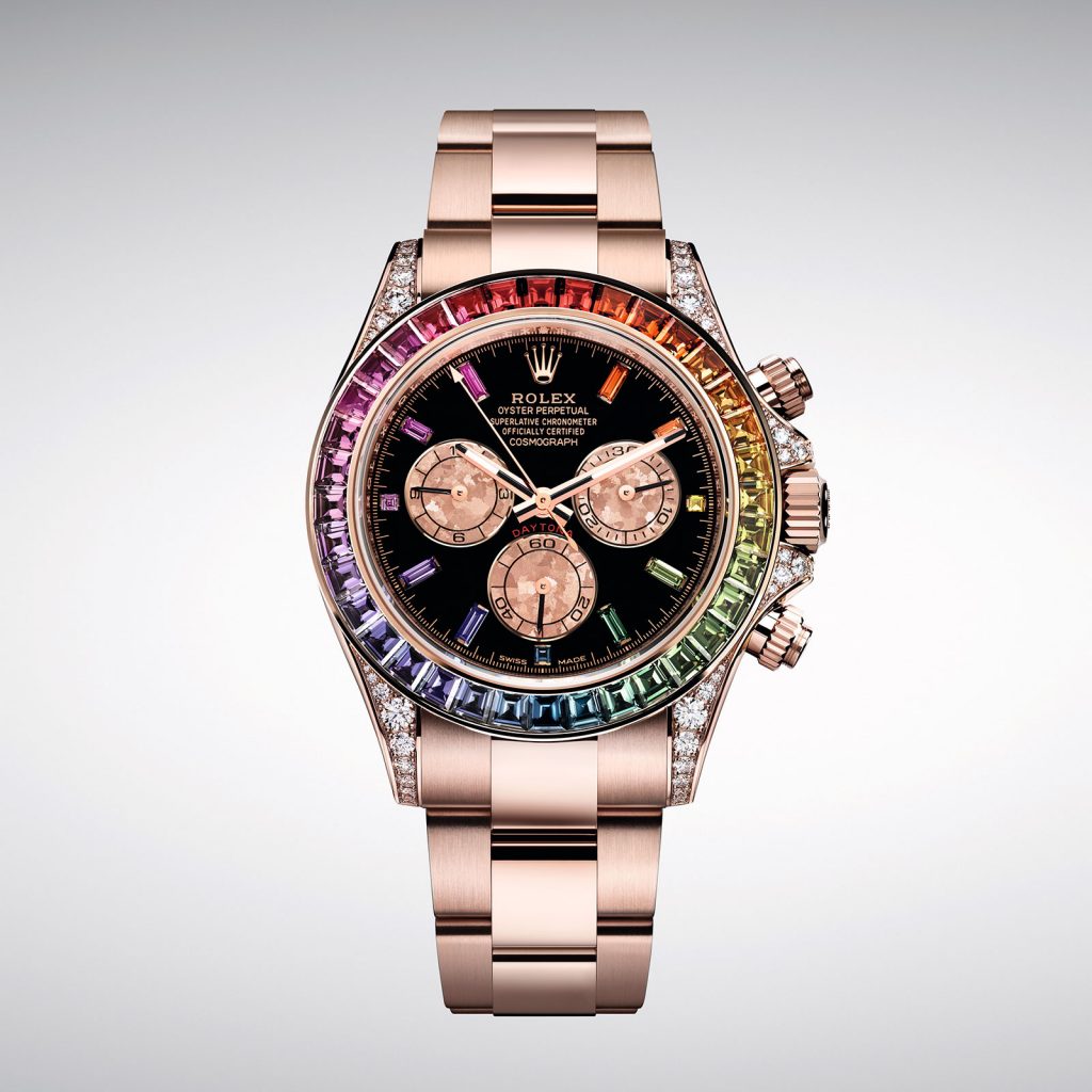 Baselworld 2018: Rolex Introduces the Daytona “Rainbow” Everose