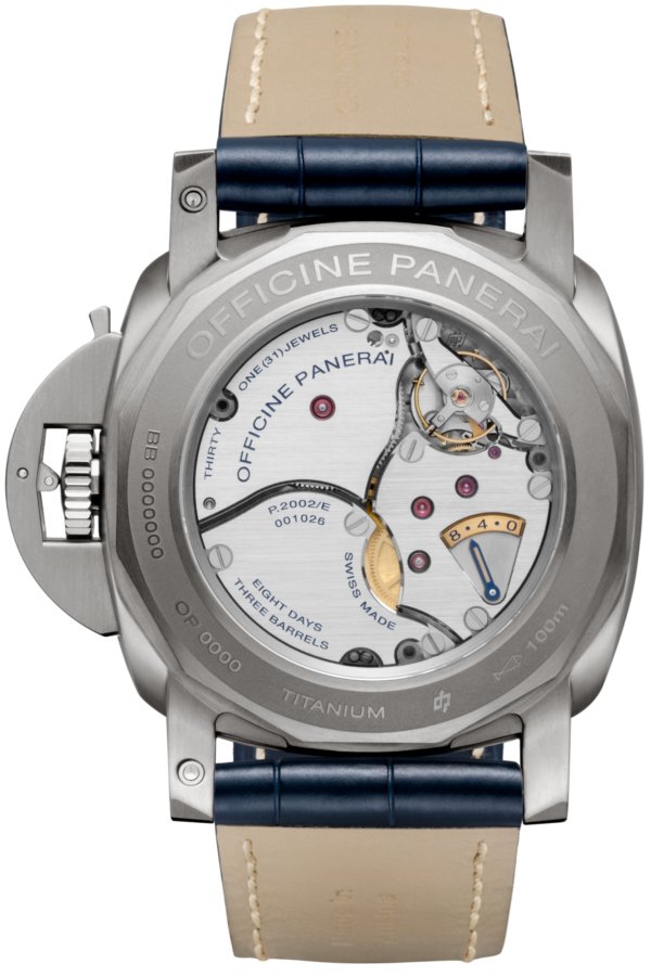 PANERIA - LUMINOR 1950 EQUATION OF TIME 8 DAYS GMT