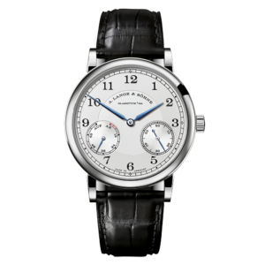 A. Lange and Sohne 1815 Up Down Silver Dial 18K White Gold Men's Watch